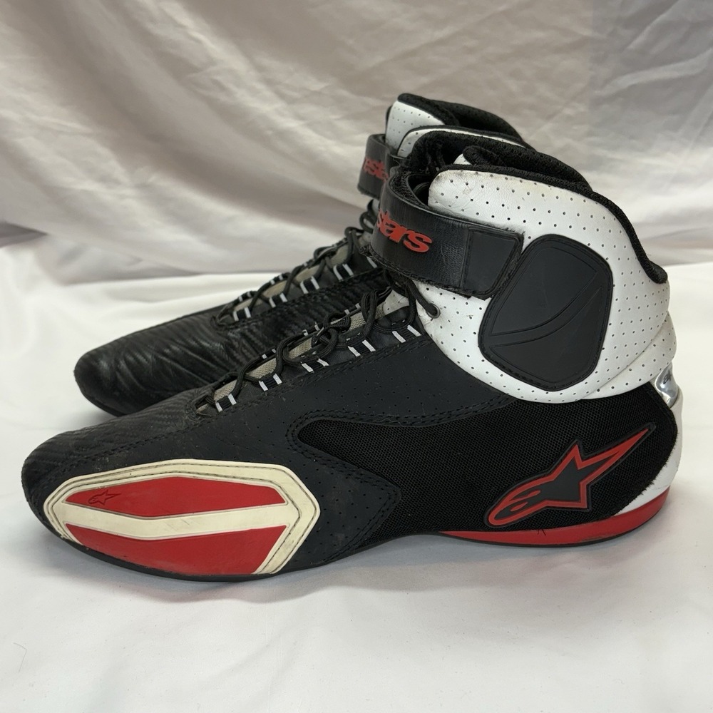 Alpinestars Faster 3 Rideknit Motorcycle Shoes Men's. US 14 EU 48 - Picture 3 of 16